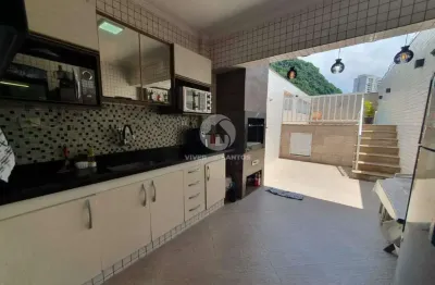 Casa à venda, 4 quartos, 4 suítes, 2 vagas, marapé - santos/sp