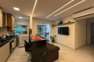 Apartamento à venda, 2 quartos, 1 suíte, 1 vaga, marapé - santos/sp