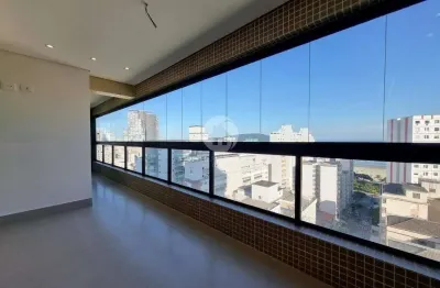 Lindo apartamento de frente com vista mar no josé menino