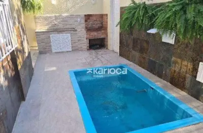 Casa com 4 dormitórios à venda, 150 m² por r$ 588.000 -  rua santo eleutério - freguesia de jacarepaguá - rio de janeiro/rj