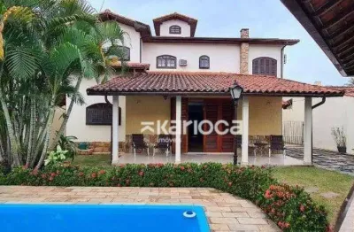 Casa com 4 dormitórios à venda, 303 m² por r$ 1.400.000,00 - montese - resende/rj