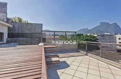 Cobertura com 3 dormitórios para alugar, 436 m² - barra da tijuca - rio de janeiro/rj
