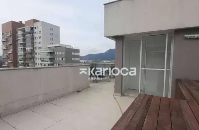 Cobertura com 3 dormitórios à venda, 150 m² por r$ 1.380.000 -  avenida embaixador abelardo bueno - barra da tijuca - rio de janeiro/rj