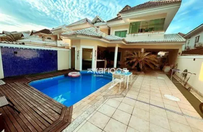 Casa com 5 dormitórios para alugar, 350 m² -  avenida di cavalcanti - barra da tijuca - rio de janeiro/rj