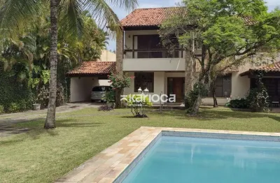 Casa com 4 dormitórios à venda, 656 m² por r$ 5.500.000 - rua engenheiro césar grillo - barra da tijuca - rio de janeiro/rj