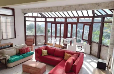 Casa com 8 dormitórios à venda, 837 m² por r$ 2.850 - estrada da gávea - são conrado - rio de janeiro/rj