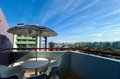 Cobertura com 3 dormitórios à venda, 147 m² por r$ 1.900.000,00 - barra da tijuca - rio de janeiro/rj