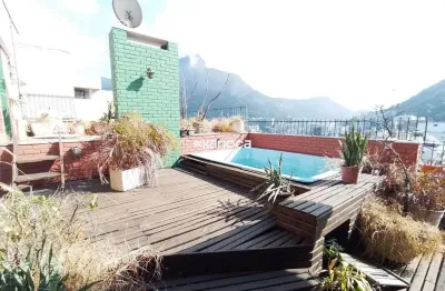 Oportunidade única- cobertura  duplex 4 quartos à venda no sofisticado bairro da lagoa, rio de janeiro.