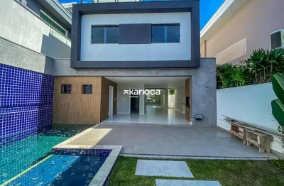 Casa em condomínio fechado com 4 quartos à venda na Estrada Vereador Alceu de Carvalho, 665, Recreio dos Bandeirantes, Rio de Janeiro