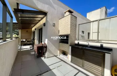 Cobertura com 4 quartos  a venda 157m² no condominio  freendon da  freguesia