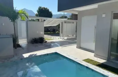 Casa triplex moderna 4 suítes piscina próx. américas shopping | condomínio completo e segurança 24h