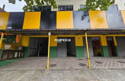 Investidor! imóvel comercial para alugar 1000m² pechincha - 3 lojas + salão e estacionamento