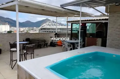 Cobertura duplex 3 qts com suite de alto padrão no elo residencial club – engenho de dentro
