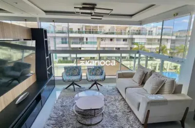 Lindíssima cobertura duplex de 3 quantos com 145m2 no recreio