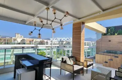 Lindíssima cobertura duplex de 3 quartos com 145m2 no recreio