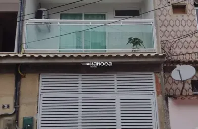 Freguesia casa de vila triplex 3 suites terraço vaga de garagem centro do bairro.