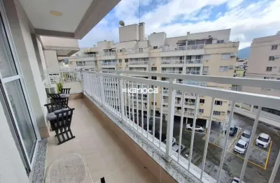 Taquara linda cobertura com 3 quartos sendo 2 suítes terraço com vista livre  lazer e segurança 2 vagas