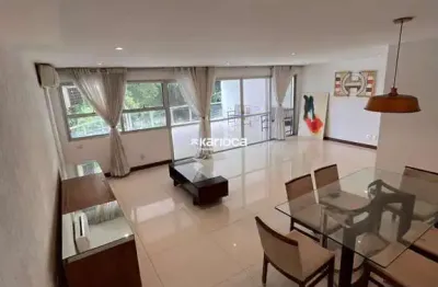 Oportunidade!! apartamento lâmina com varandão 3 suites 193m² 2 quadras da praia 2 vagas - recreio dos bandeirantes