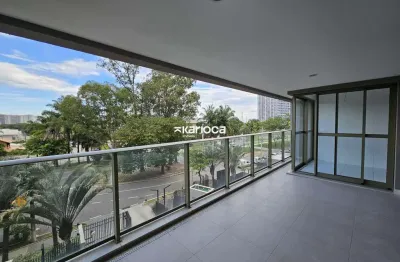 Apartamento para venda com 123m² em frente ao golf da barra da tijuca