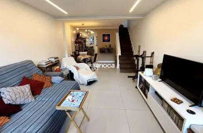 Linda casa de 141m2 + jardim com 4 suítes no recreio dos bandeirantes
