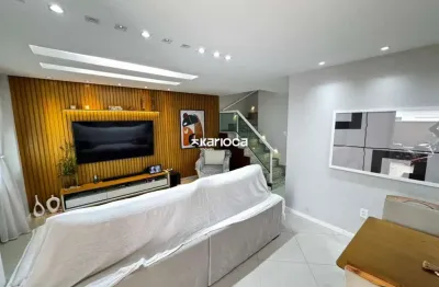 Oportunidade na taquara: casa tríplex em condomínio fechado