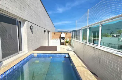Cobertura duplex espetacular com piscina privativa - 3 quartos - 2 suites - 124 m² - vargem pequena