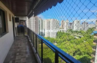 Apartamento na abm, 2 quartos com dependencia, 95 m² - 1 vaga , conforto e exclusividade na barra