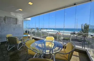 Lindo apartamento 4 quartos 225m2 - frontal mar no coração da lucio costa - barra da tijuca