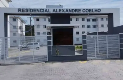 Residencial alexandre coelho, apartamento a venda 2 quartos guarda cubatão