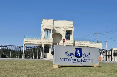 Terreno à venda no condomínio vittorio emanuelle residencial, sorocaba - sp