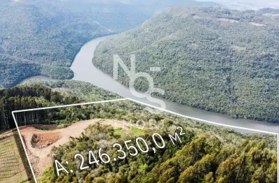Área de terra com 246.350,00 m   vista de tirar o folego antônio prado
