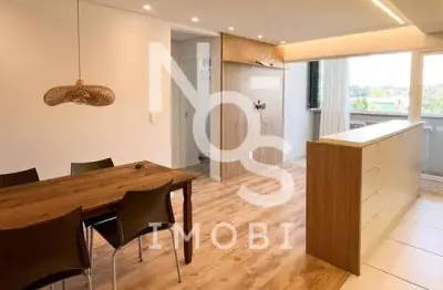 Apartamento semimobiliado com 02 dormitórios - bairro nossa senhora do rosário