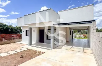 Casa terrea a venda em nova roma do sul com fachada arquitetônica contemporânea e dois dormitórios