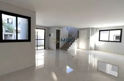 Sobrado em condomínio com terraço uberaba, curitiba/pr