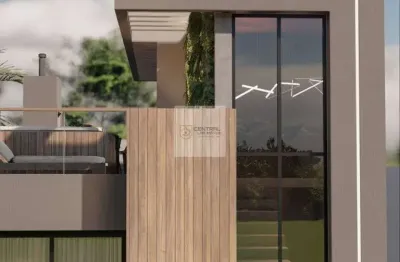 Sobrado triplex 3 suites e rooftop com hidro, melhor condominio santa cândida