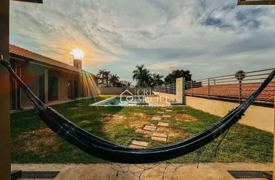 Chácara com 4 suítes  à venda, 1000 m² - terras de itaici - indaiatuba/sp