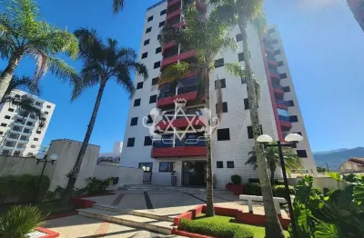 Apartamento à venda com vista mar na martim de sá, 100 metros da praia -caraguatatuba, sp