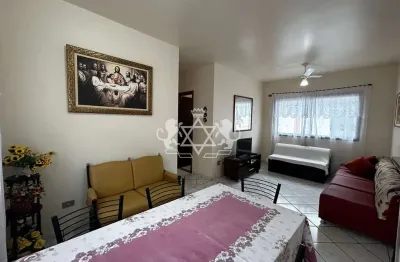 Apartamento à venda, &#34;mobiliado&#34; 400 metros da praia com 2 dormitórios sendo 1 suíte no bairro mart