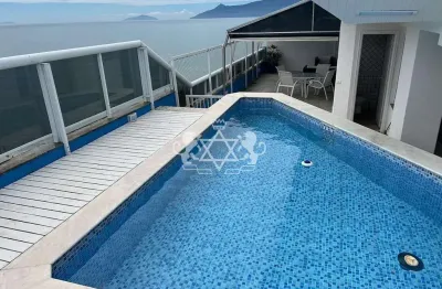 Cobertura para locação com 490m na praia martim de sá, caraguatatuba, sp
