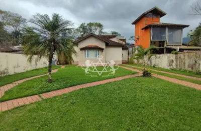 Casa a venda no condomínio mar verde, praia da mococa em caraguatatuba - terreno de 420m²