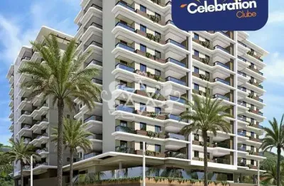 Apartamento frente mar  em lançamento - 3 dormitórios (sendo 01 suíte) , praia das palmeiras, carag