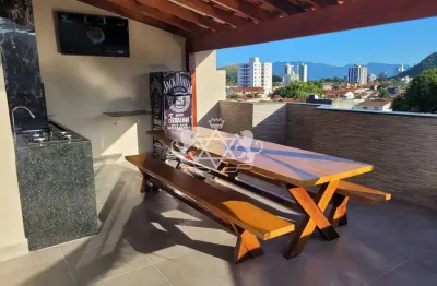 Apartamento triplex à venda, martim de sá, caraguatatuba, sp