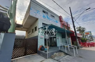 Excelente ponto à venda frente mar , na praia massaguaçú, sobrado com salão inferior e superior ca