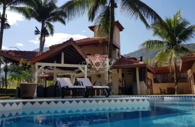 Casa em condomínio fechado com 5 quartos à venda no Tabatinga, Caraguatatuba 