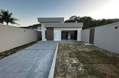 Casa nova 3 dormitorios (sendo 1 suite) a venda no massaguacu, caraguatatuba, sp - aceita financiamento
