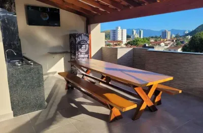 Apartamento triplex a venda, martim de sa, caraguatatuba, sp