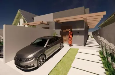 Casa a venda, com 135m2 at i 75m2 au, com 2 suites e 3 banheiros massaguacu, caraguatatuba, sp