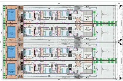 Casas terrea 3 dormitorios a venda, golfinho, caraguatatuba, sp