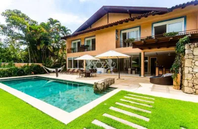 Casa a venda e para locacao diaria com 7 suites, condominio costa verde tabatinga, caraguatatuba, sp