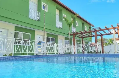 Sobrado em condominio a venda, recanto som do mar - capricornio ii, caraguatatuba, sp